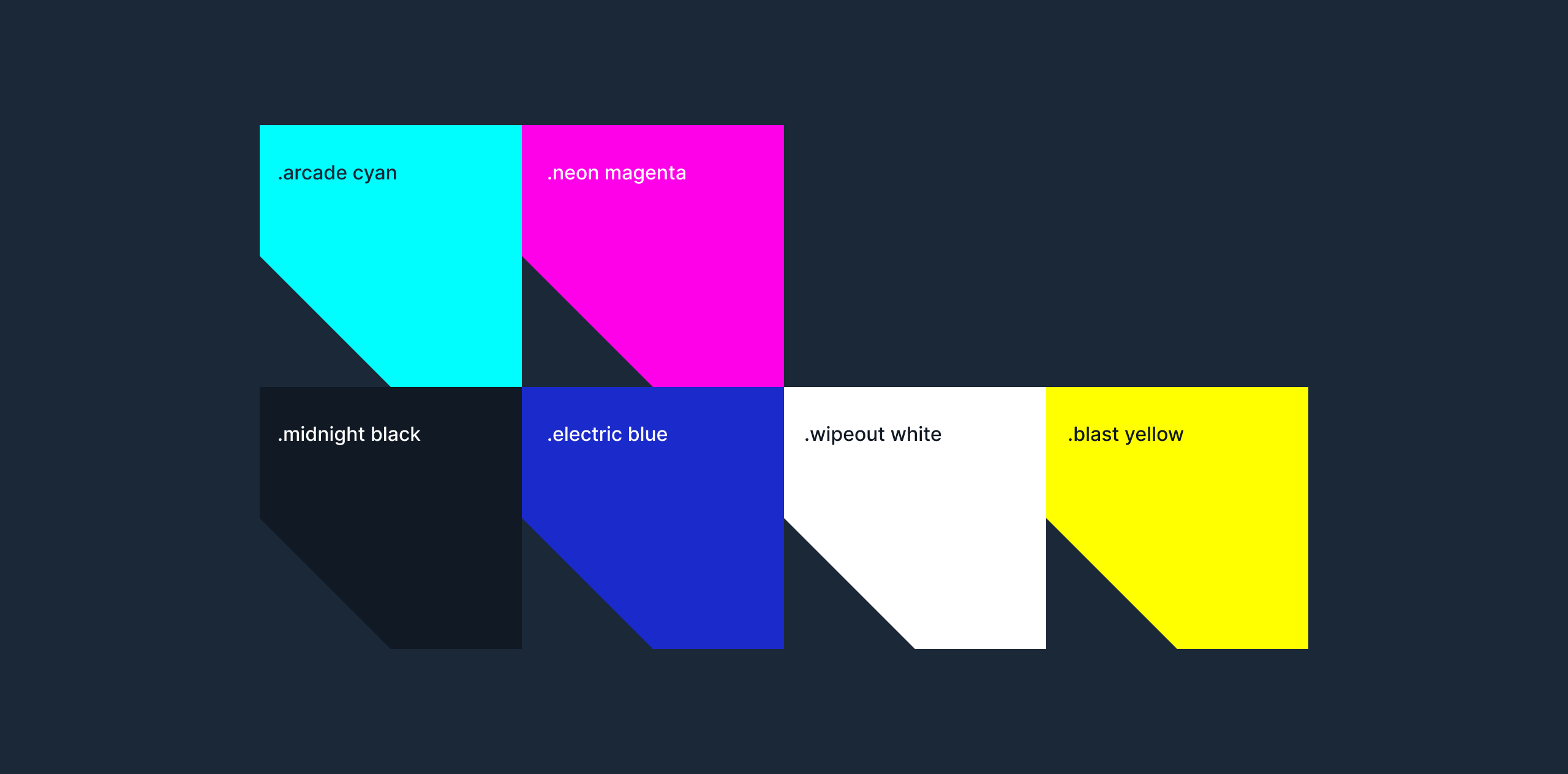 Neon colour system