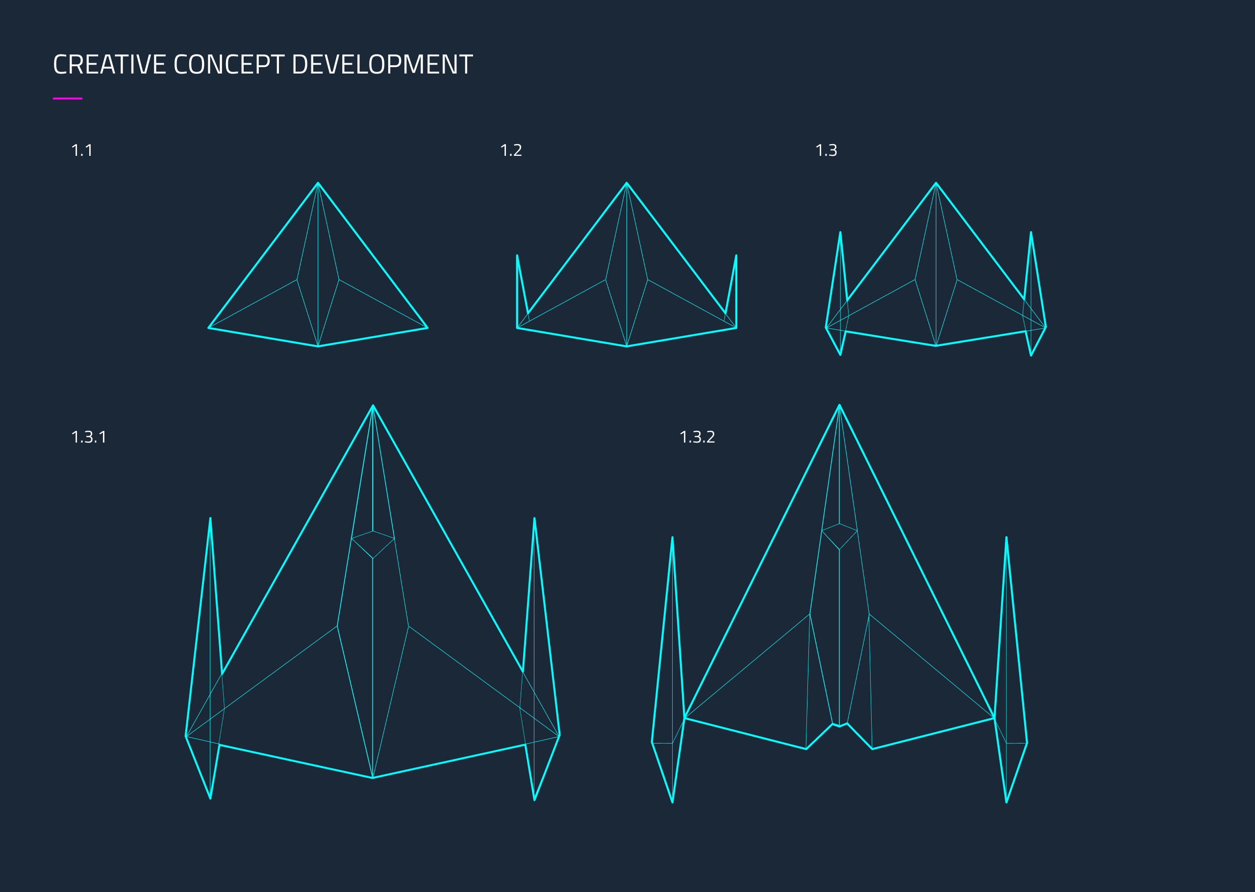 Ship concept development sketches